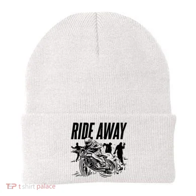 Motorcycle Zombies Ride Away Beanie