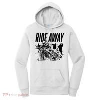 Motorcycle Zombies Ride Away Women's Hoodie thumb 0