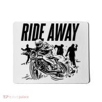 Motorcycle Zombies Ride Away Mousepad thumb 0
