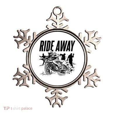 Motorcycle Zombies Ride Away Ornament
