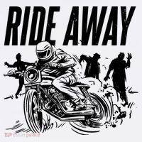 Motorcycle Zombies Ride Away Hat thumb 2