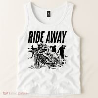 Motorcycle Zombies Ride Away Tank Top thumb 2