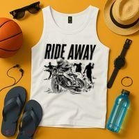 Motorcycle Zombies Ride Away Tank Top thumb 4