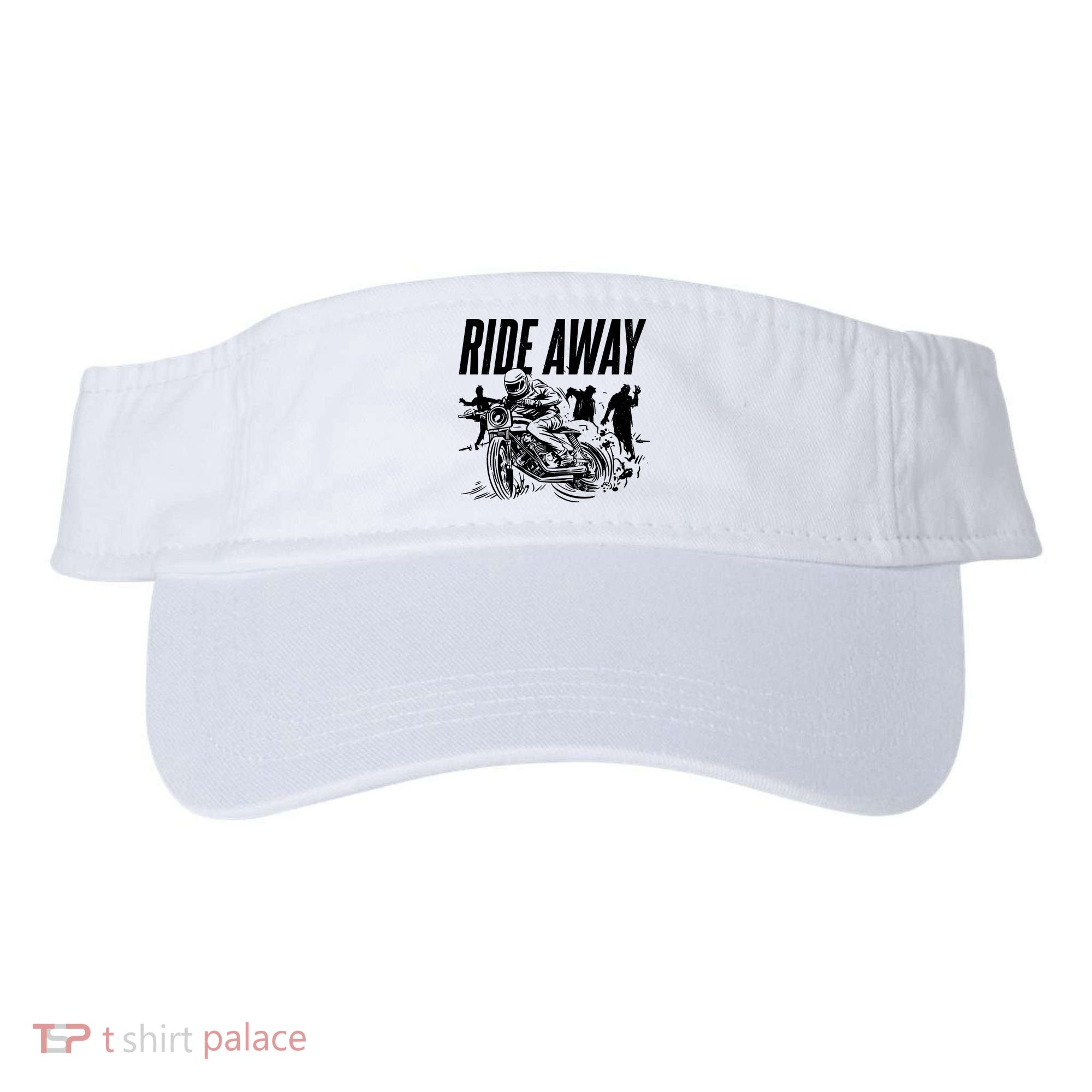 Motorcycle Zombies Ride Away Visor