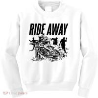 Motorcycle Zombies Ride Away Kids Sweatshirt thumb 0
