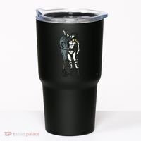 Motorcyclist Couple Tumbler thumb 0