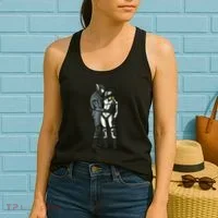 Motorcyclist Couple Women's Tank Top thumb 2