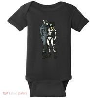 Motorcyclist Couple Baby Bodysuit thumb 0