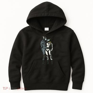 Motorcyclist Couple Kids Hoodie