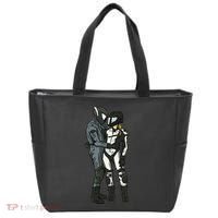 Motorcyclist Couple Tote Bag thumb 0