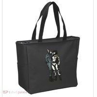 Motorcyclist Couple Tote Bag thumb 2
