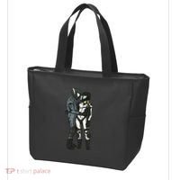 Motorcyclist Couple Tote Bag thumb 3