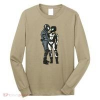 Motorcyclist Couple Long Sleeve Shirt thumb 0