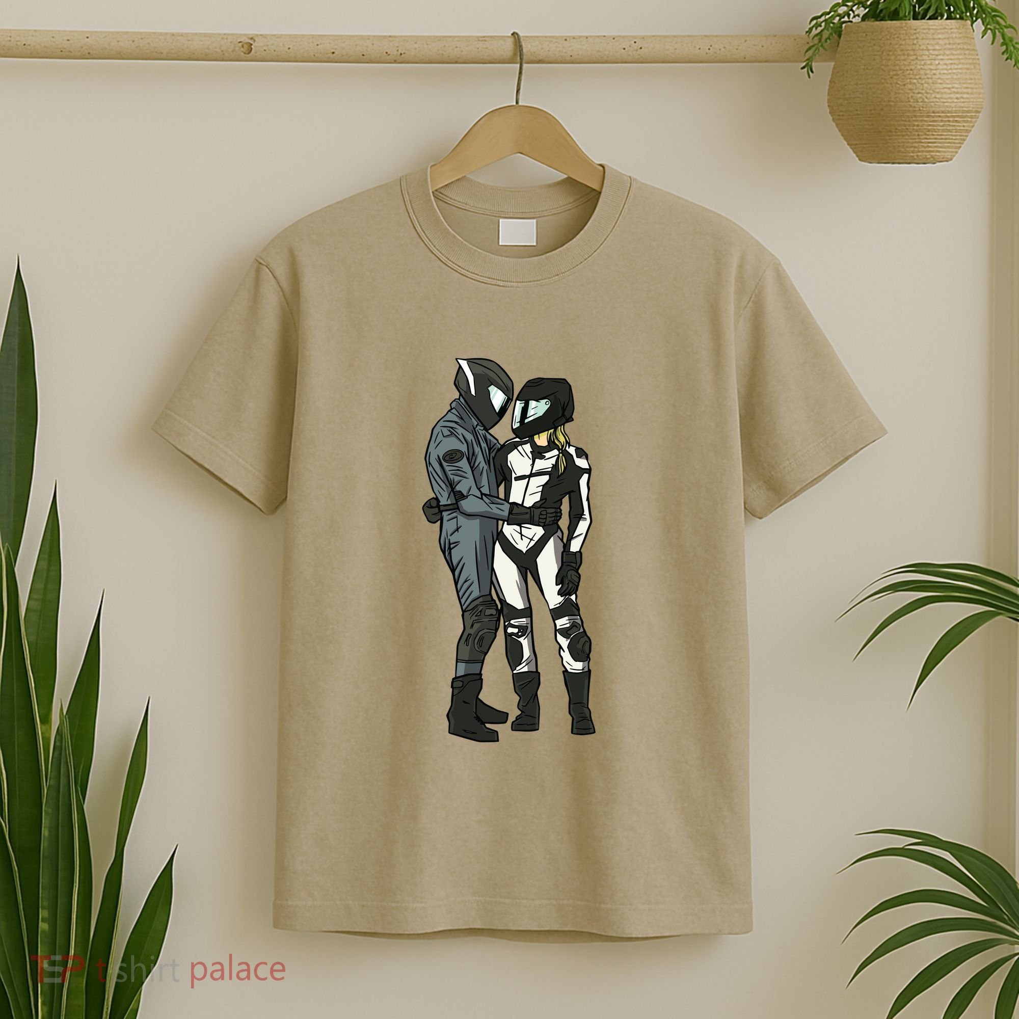 Motorcyclist Couple T-Shirt