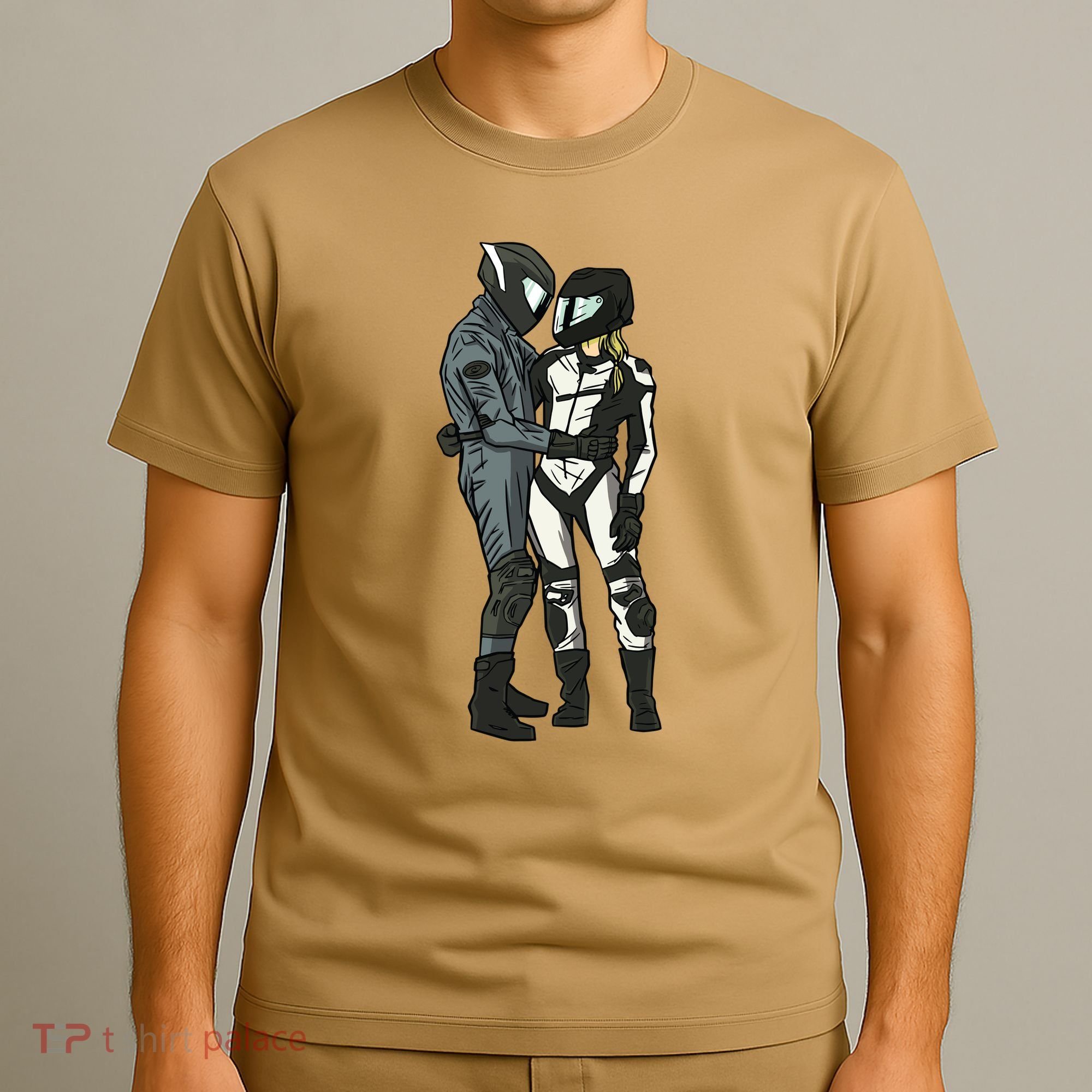 Motorcyclist Couple T-Shirt