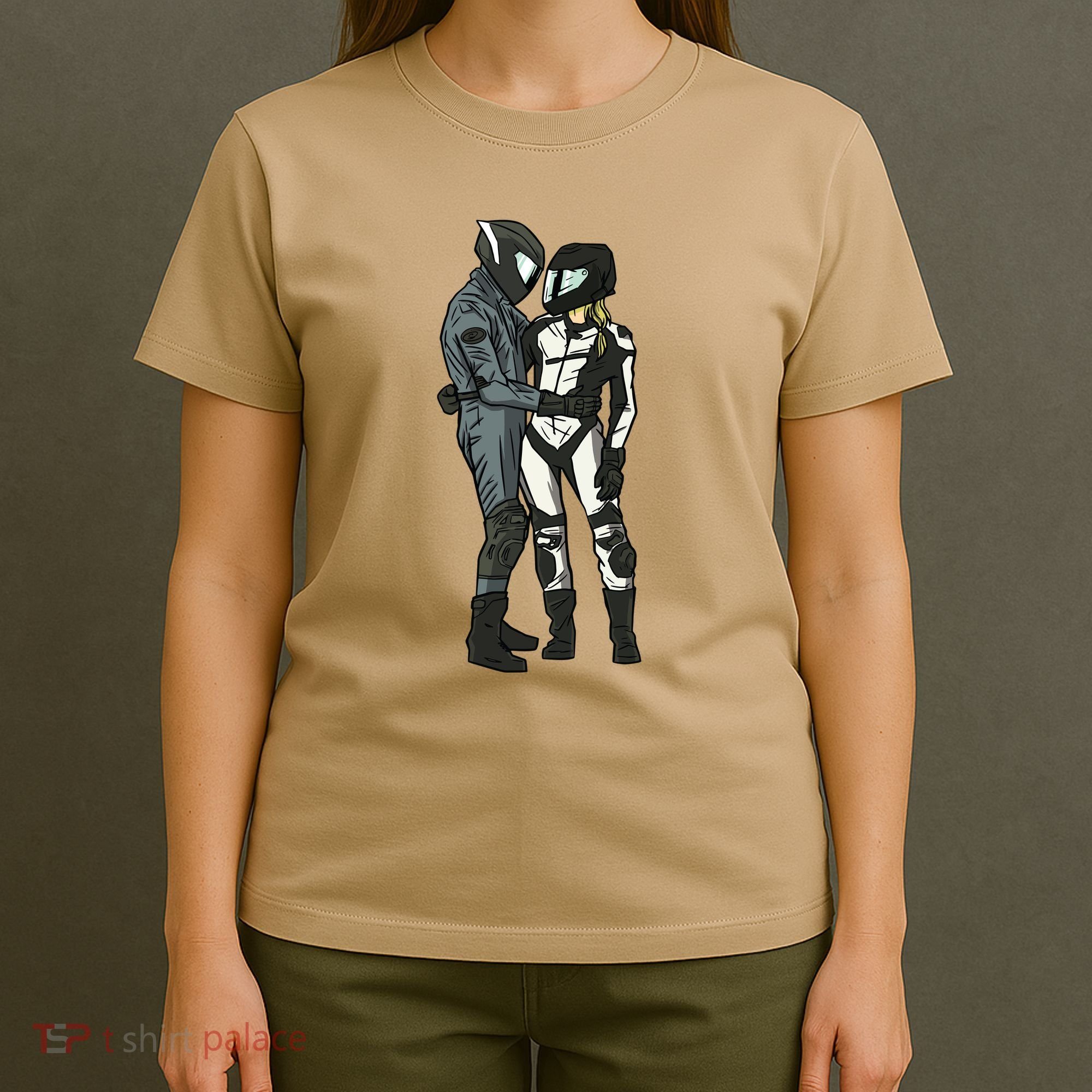 Motorcyclist Couple T-Shirt