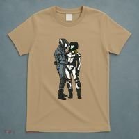 Motorcyclist Couple T-Shirt thumb 5