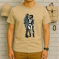 Motorcyclist Couple T-Shirt thumb 6