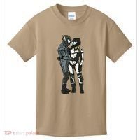 Motorcyclist Couple Kids T-Shirt thumb 0