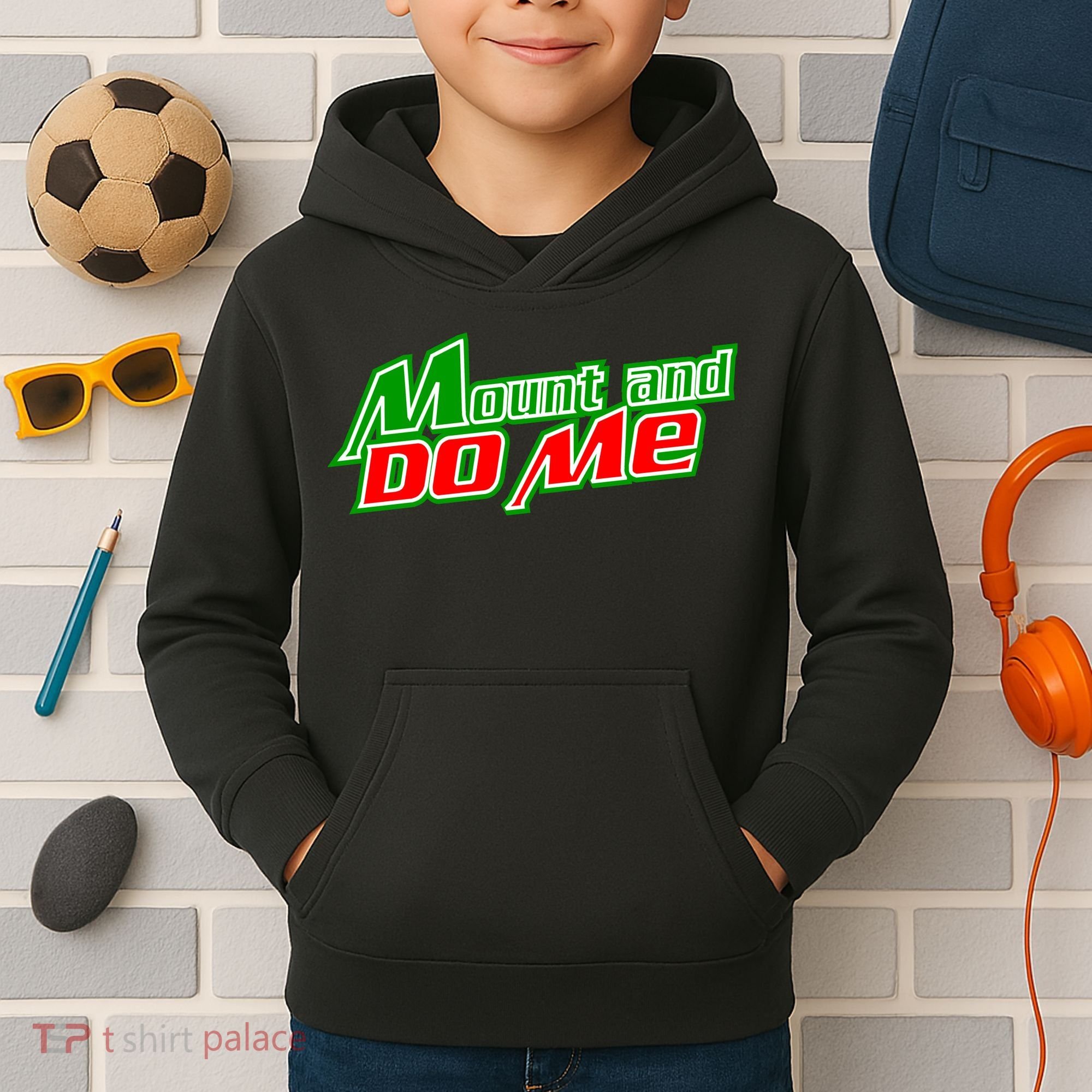 Mount and Do Me Kids Hoodie