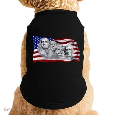 Mount Rushmore Doggie Tank