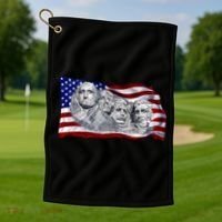 Mount Rushmore Golf Towel thumb 1