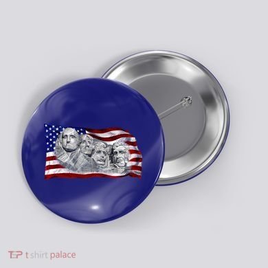 Mount Rushmore Button