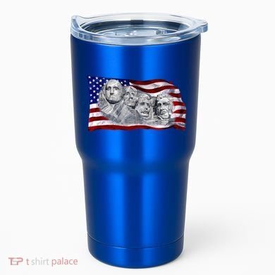 Mount Rushmore Tumbler
