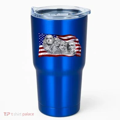 Mount Rushmore Tumbler
