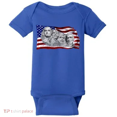 Mount Rushmore Baby Bodysuit