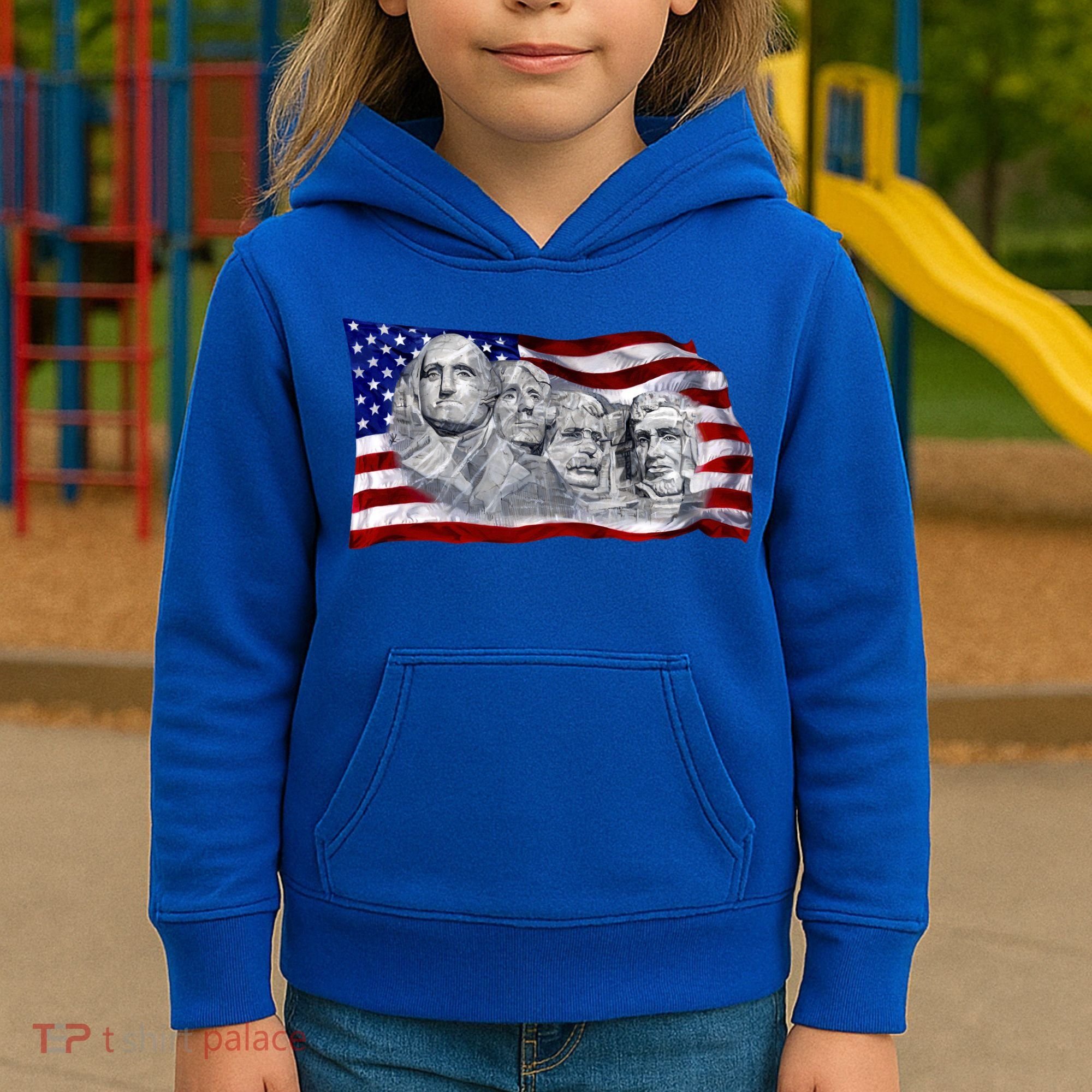 Mount Rushmore Kids Hoodie