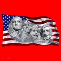 Mount Rushmore Santa Hat thumb 1
