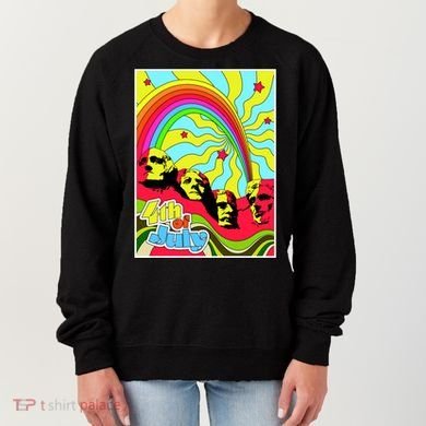 Mount Rushmore 4th of July Abstract Women's Sweatshirt