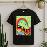 Mount Rushmore 4th of July Abstract T-Shirt thumb 2