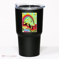 Mount Rushmore 4th of July Abstract Tumbler thumb 0