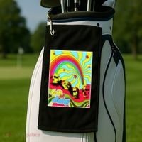 Mount Rushmore 4th of July Abstract Golf Towel thumb 2