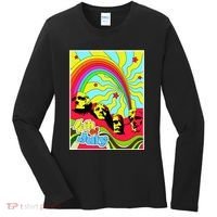 Mount Rushmore 4th of July Abstract Women's Long Sleeve Shirt thumb 0