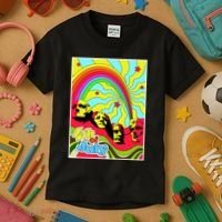 Mount Rushmore 4th of July Abstract Kids T-Shirt thumb 3