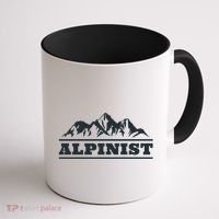 Mountain Alpinist  Coffee Mug thumb 1