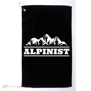 Mountain Alpinist  Golf Towel