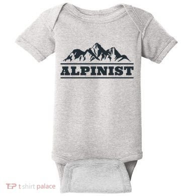 Mountain Alpinist  Baby Bodysuit