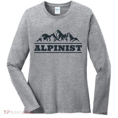 Mountain Alpinist  Women's Long Sleeve Shirt