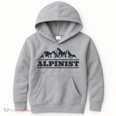 Mountain Alpinist  Kids Hoodie
