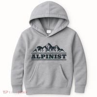 Mountain Alpinist  Kids Hoodie thumb 0