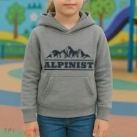 Mountain Alpinist  Kids Hoodie thumb 3
