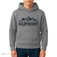 Mountain Alpinist  Kids Hoodie thumb 4