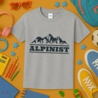 Mountain Alpinist  Kids T-Shirt thumb 3