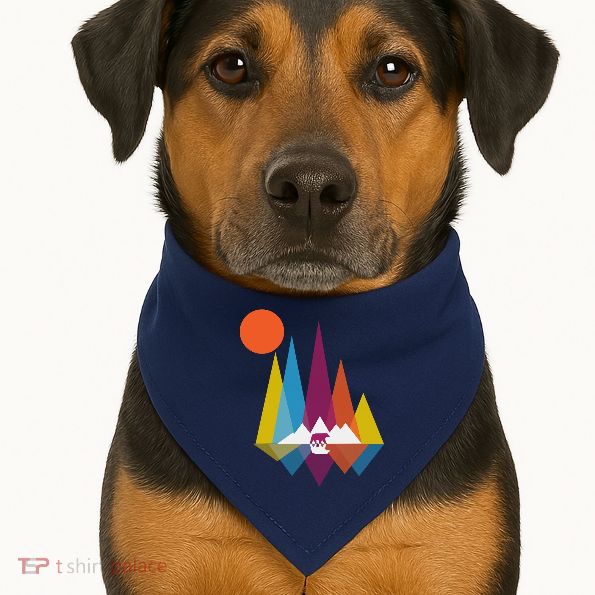 Mountain Bear USA-Made Doggie Bandana