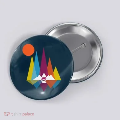 Mountain Bear Button