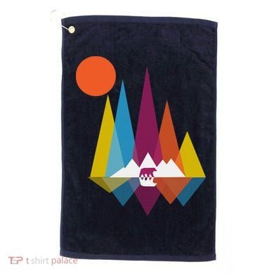 Mountain Bear Golf Towel